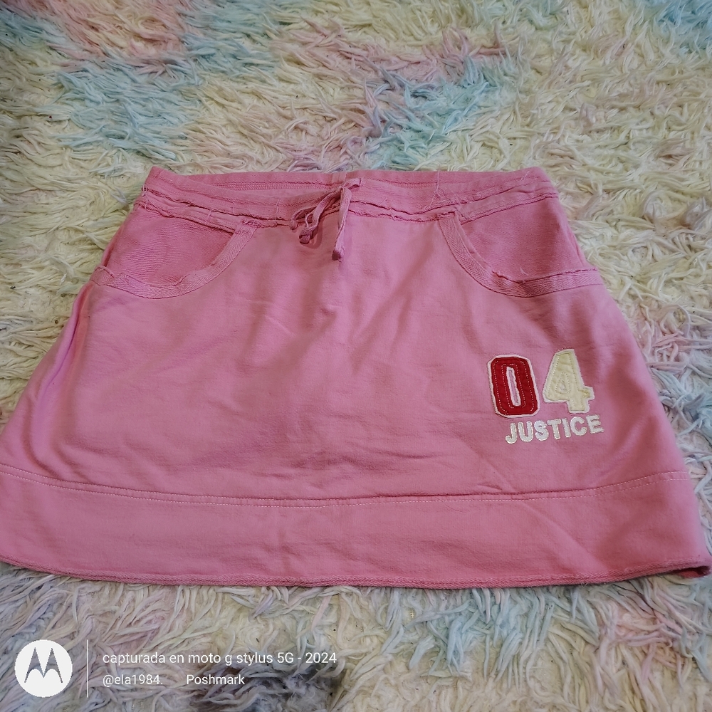 Justice Pink Skorts for Active Days